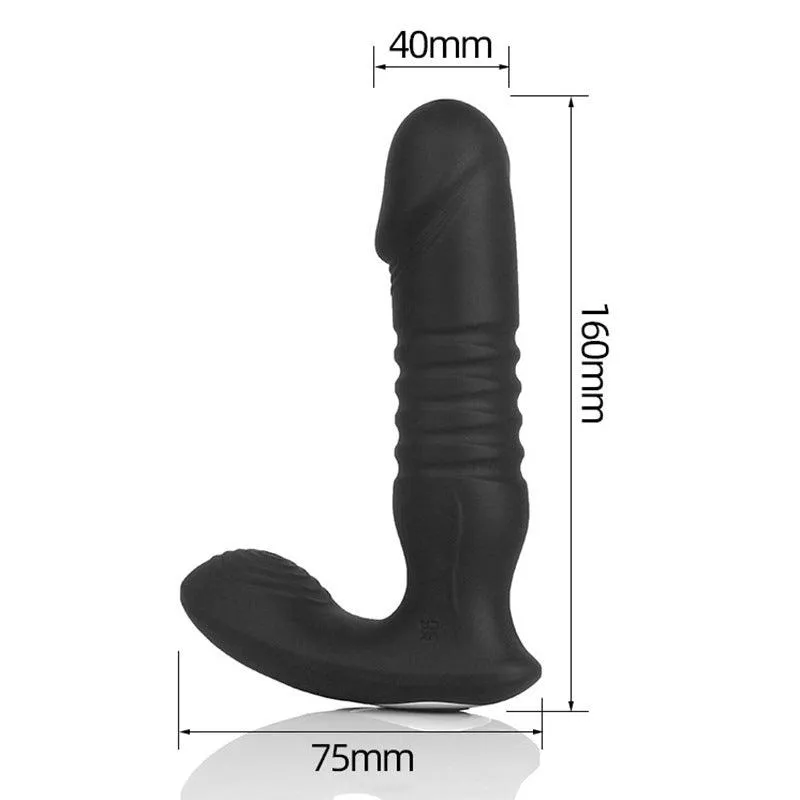 Fobono 7 Vibration 7 Thrusting App Control Anal Vibrator Prostate Massage