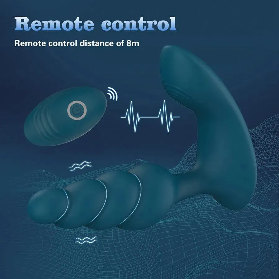 Gale APP Long Distance Dual Vibrating Prostate Massage Toy