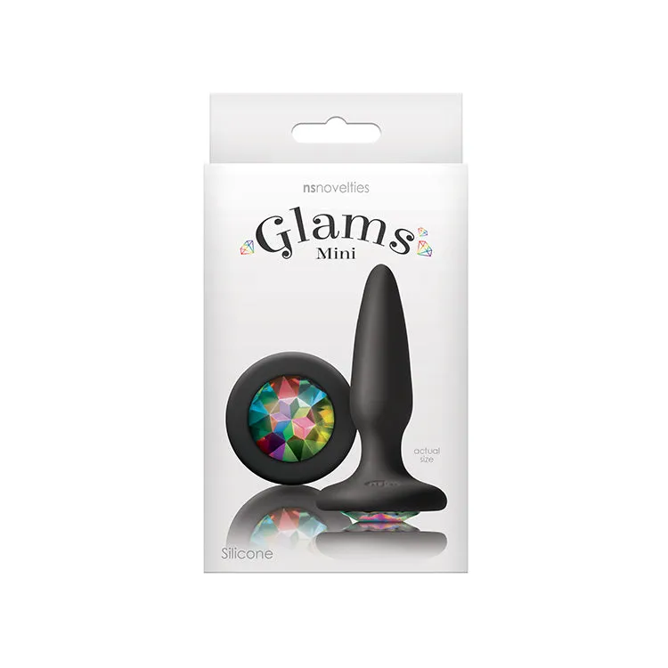 Glams Rainbow Gem Mini Anal Plug