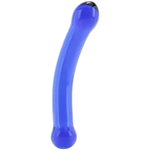 gläs 6 Inch Curved G-Spot Glass Dildo