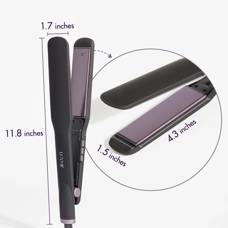Hair Straightener Iron with US Plug, for Less Frizz, Shinier & Smoother Hair, Hair Styling Tool Add On Item