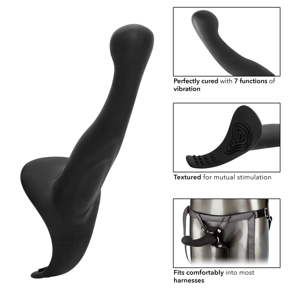 Her Royal Harness The Royal Vibrating Strap-On Dildo Set