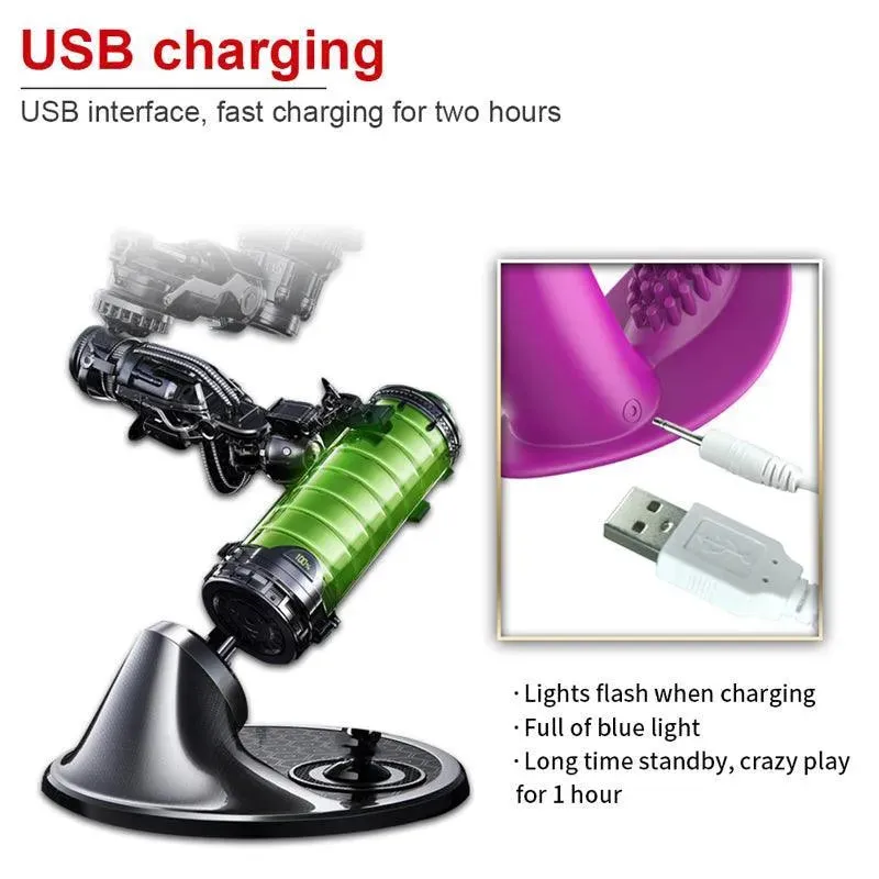 High Speed Magnetic Collision Panty Vibrator