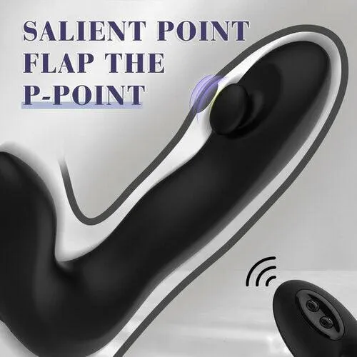 Horse 10 Flapping & 10 Vibrating Male Prostate Massager Anal Vibrator