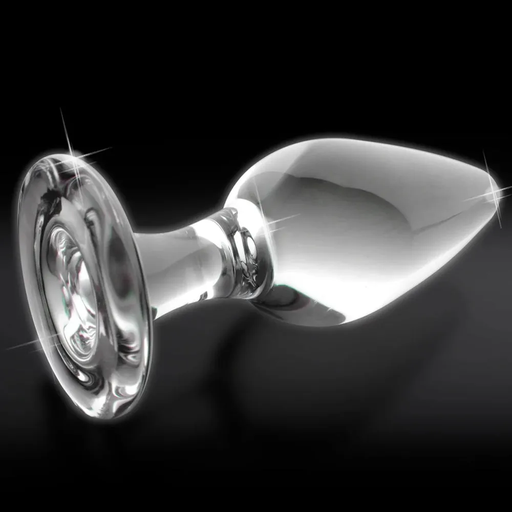 Icicles No. 26 Slim Glass Anal Plug