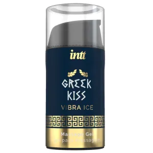 Intt Greek Kiss Vibra Ice Tingling Cooling Mint Anal Massage Gel