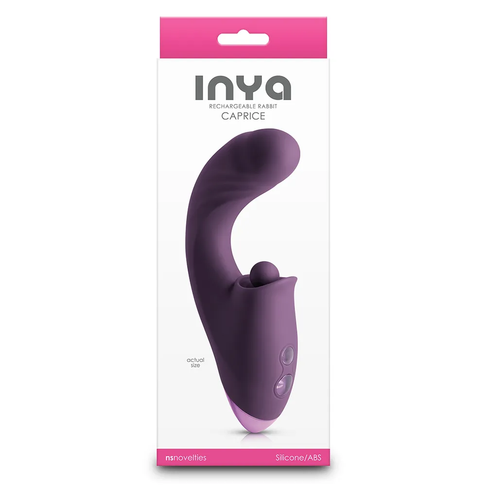 Inya Caprice G-Spot Thrusting Clitoral Thumping Rabbit Vibrator