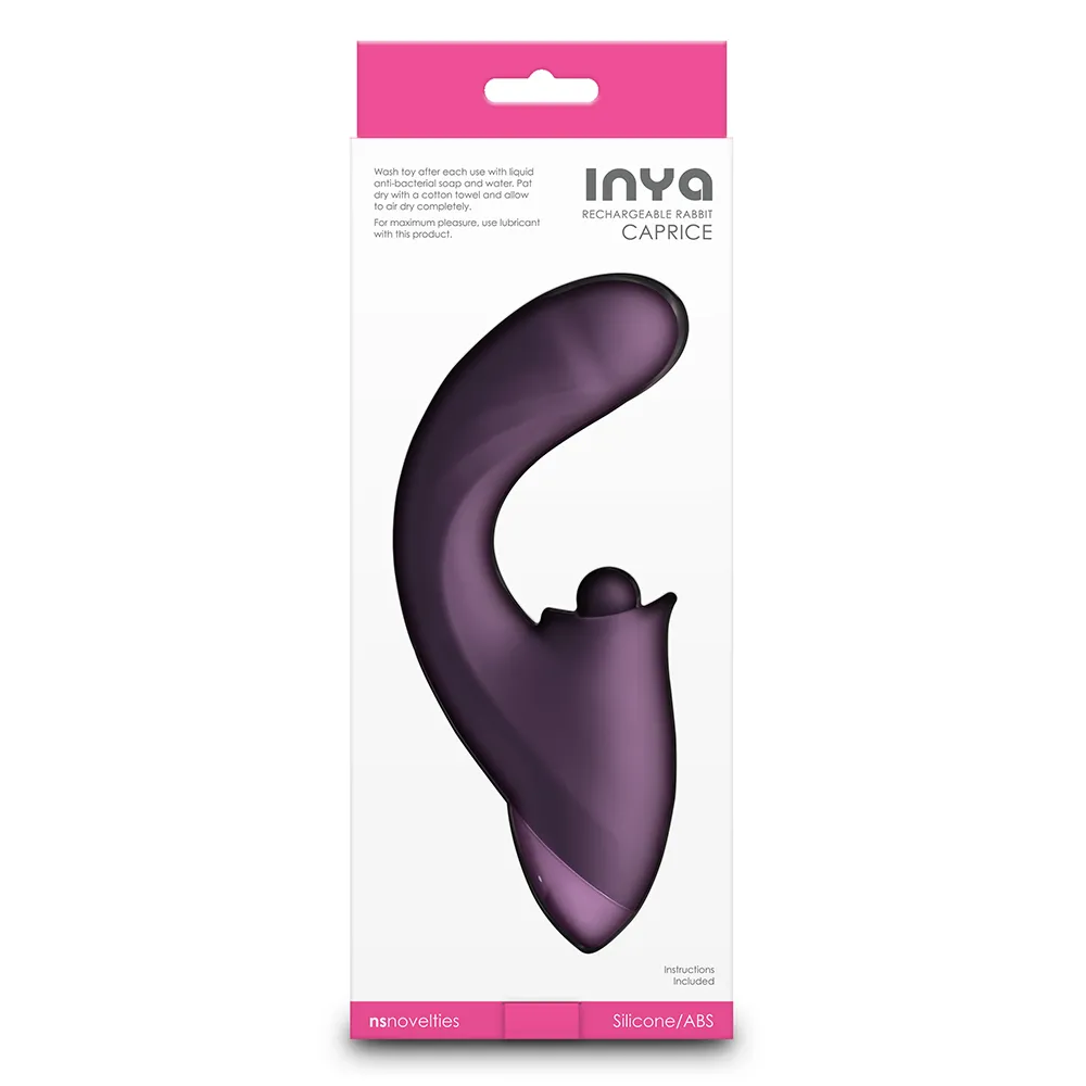 Inya Caprice G-Spot Thrusting Clitoral Thumping Rabbit Vibrator