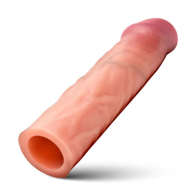 Jock 1.5&quot; Silicone Penis Extension Sleeve - Light