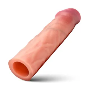 Jock 1.5&quot; Silicone Penis Extension Sleeve - Light