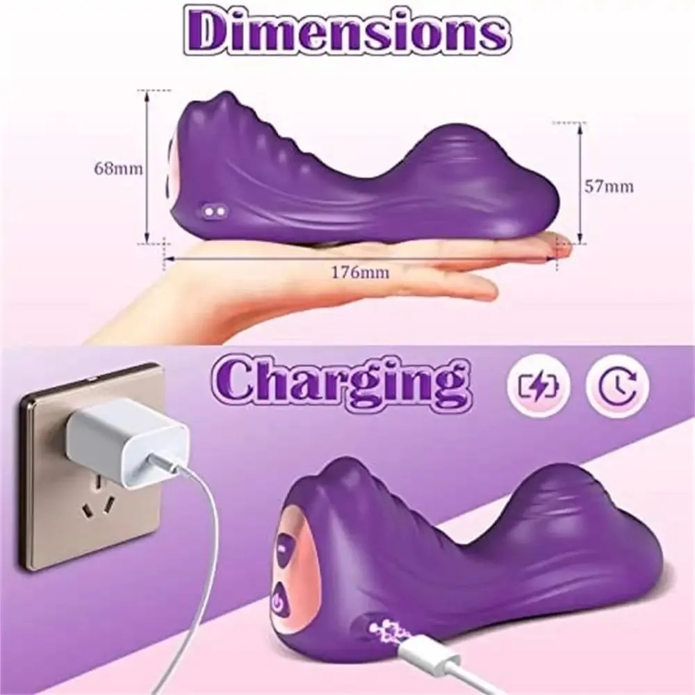 Joyride - Bump And Grind Vibrator Remote Control Adult Grinding Toys Curve-Fitting 6.8” #Free Gift