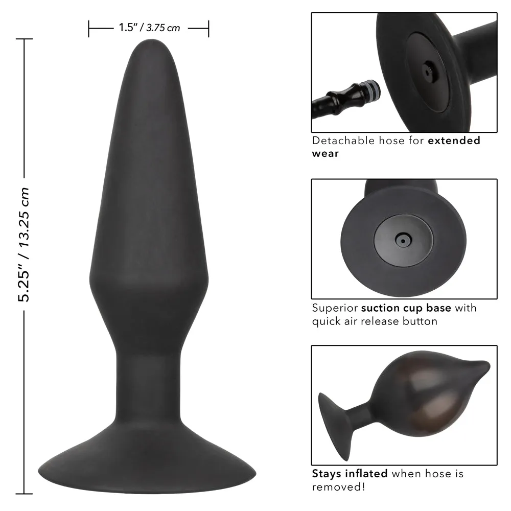 Large Silicone Inflatable Anal Plug
