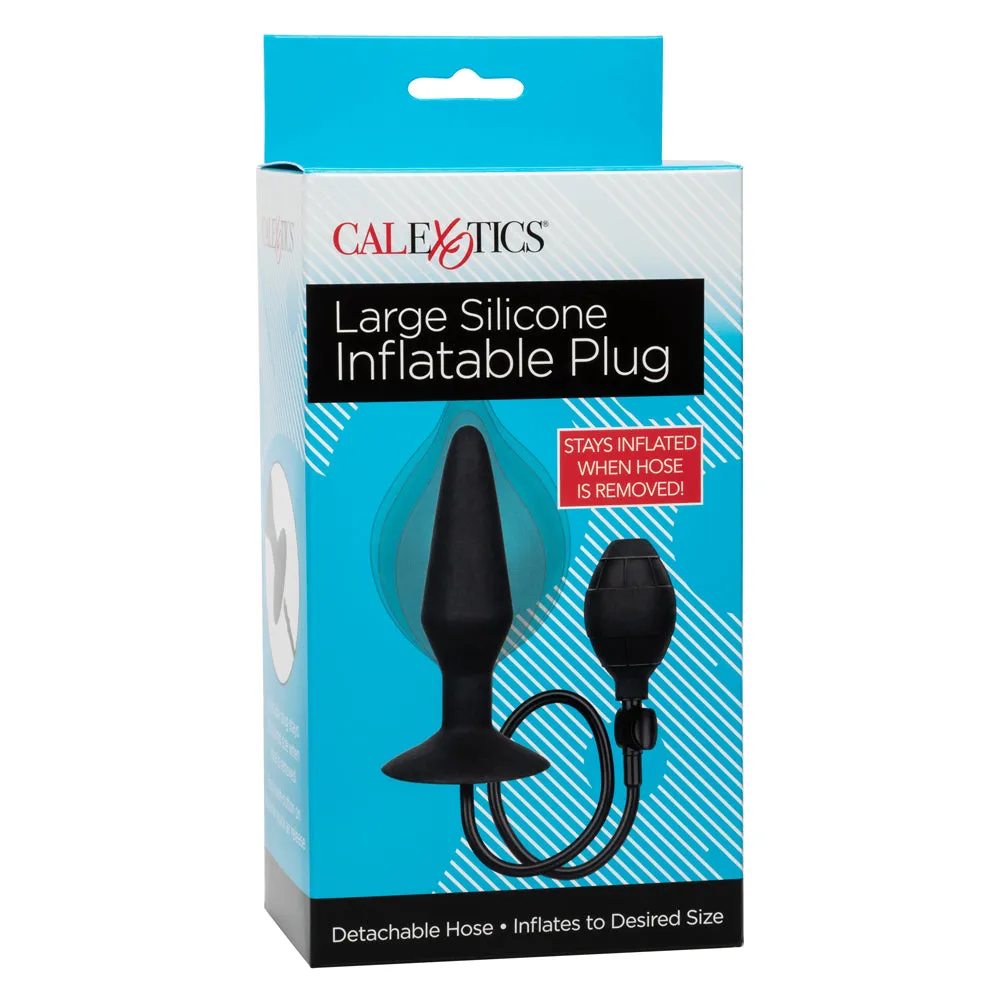 Large Silicone Inflatable Anal Plug