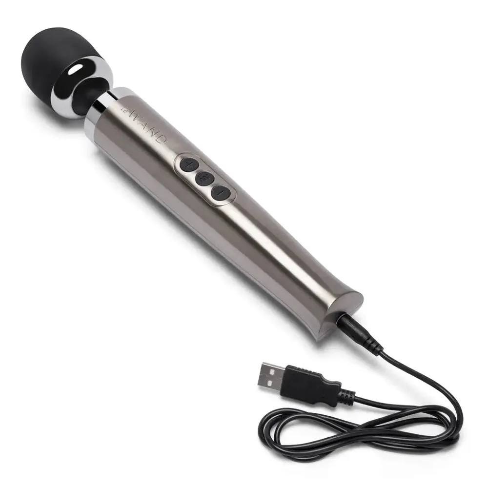 Le Wand Luxury Die Cast Metal Rechargeable Vibrating Massager