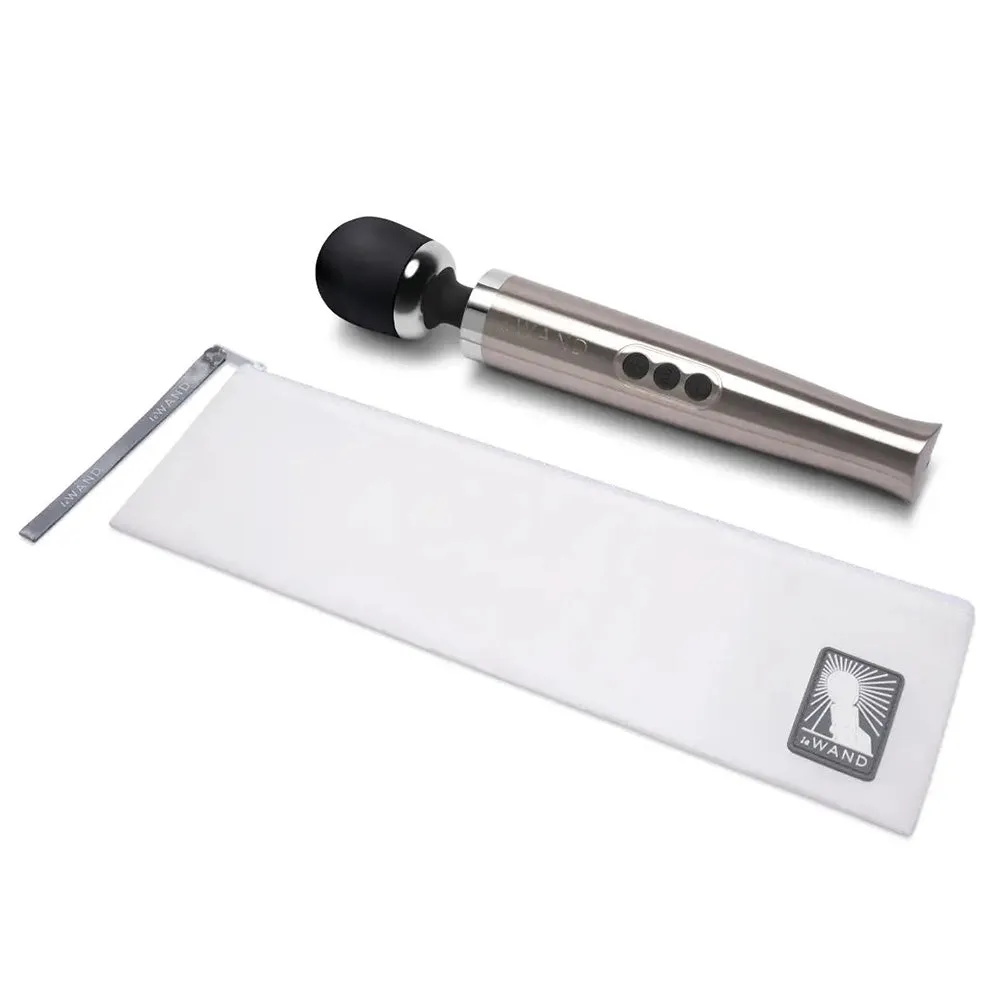 Le Wand Luxury Die Cast Metal Rechargeable Vibrating Massager