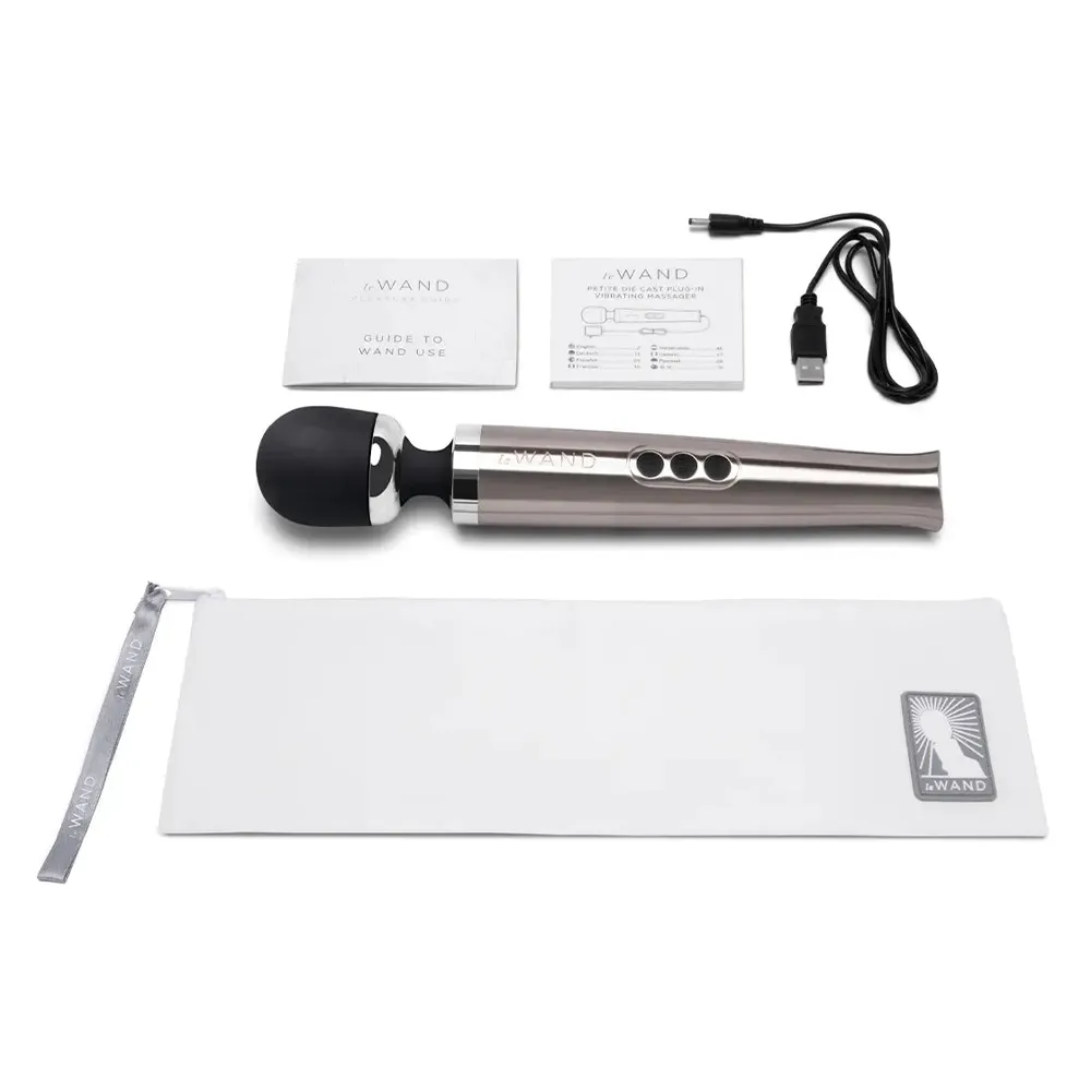 Le Wand Luxury Die Cast Metal Rechargeable Vibrating Massager