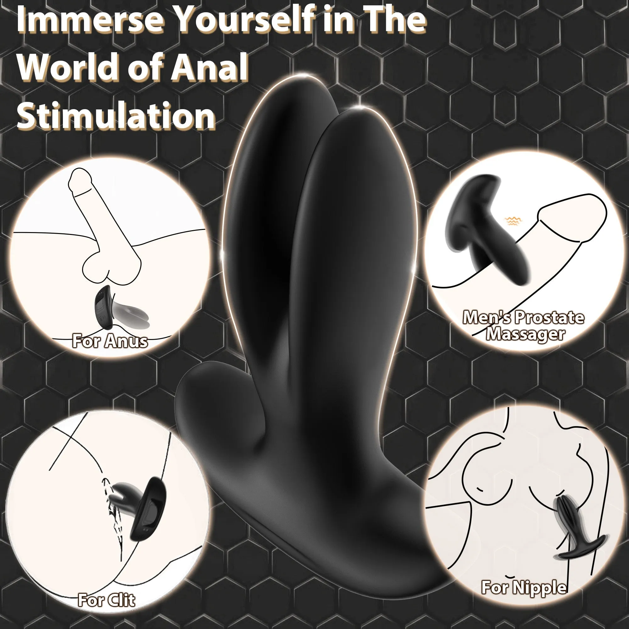 Leopold - Expanding & Vibrating Butt Plug