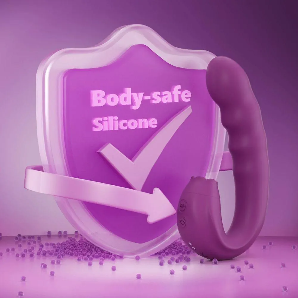 Lilian - G Spot Vibrator with Rotating Head & Vibrating Tongue Sex Toy for Woman