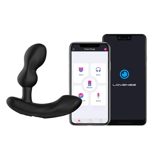 Lovense - Edge 2 App-Controlled Prostate Massager (Black)