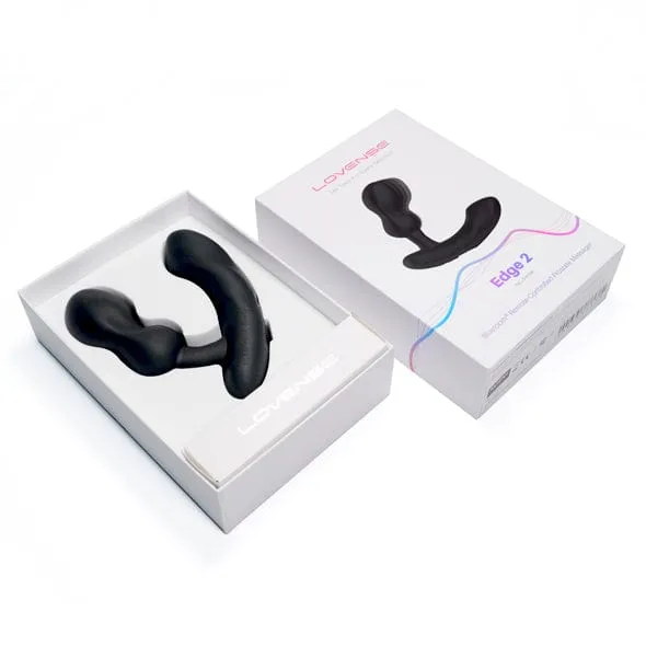 Lovense - Edge 2 App-Controlled Prostate Massager (Black)