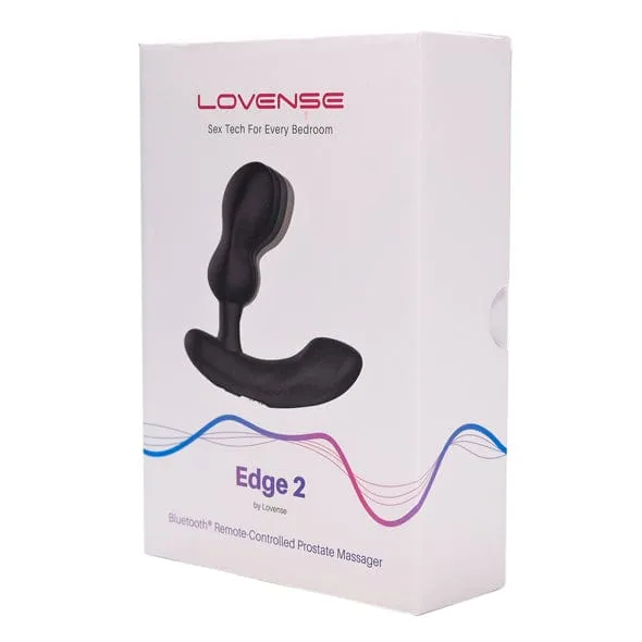 Lovense - Edge 2 App-Controlled Prostate Massager (Black)