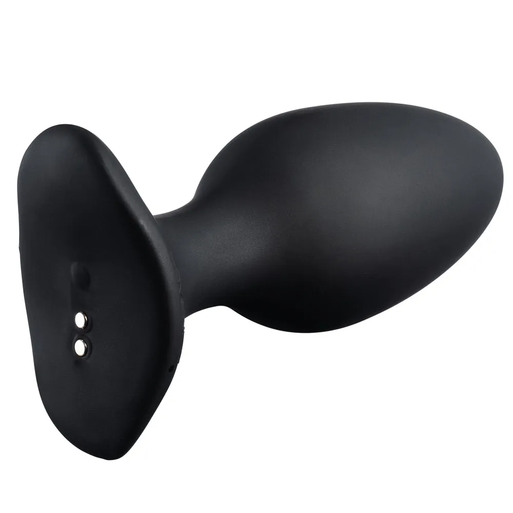 Lovense Hush 2 Bluetooth Vibrating 2.25" Butt Plug - Large