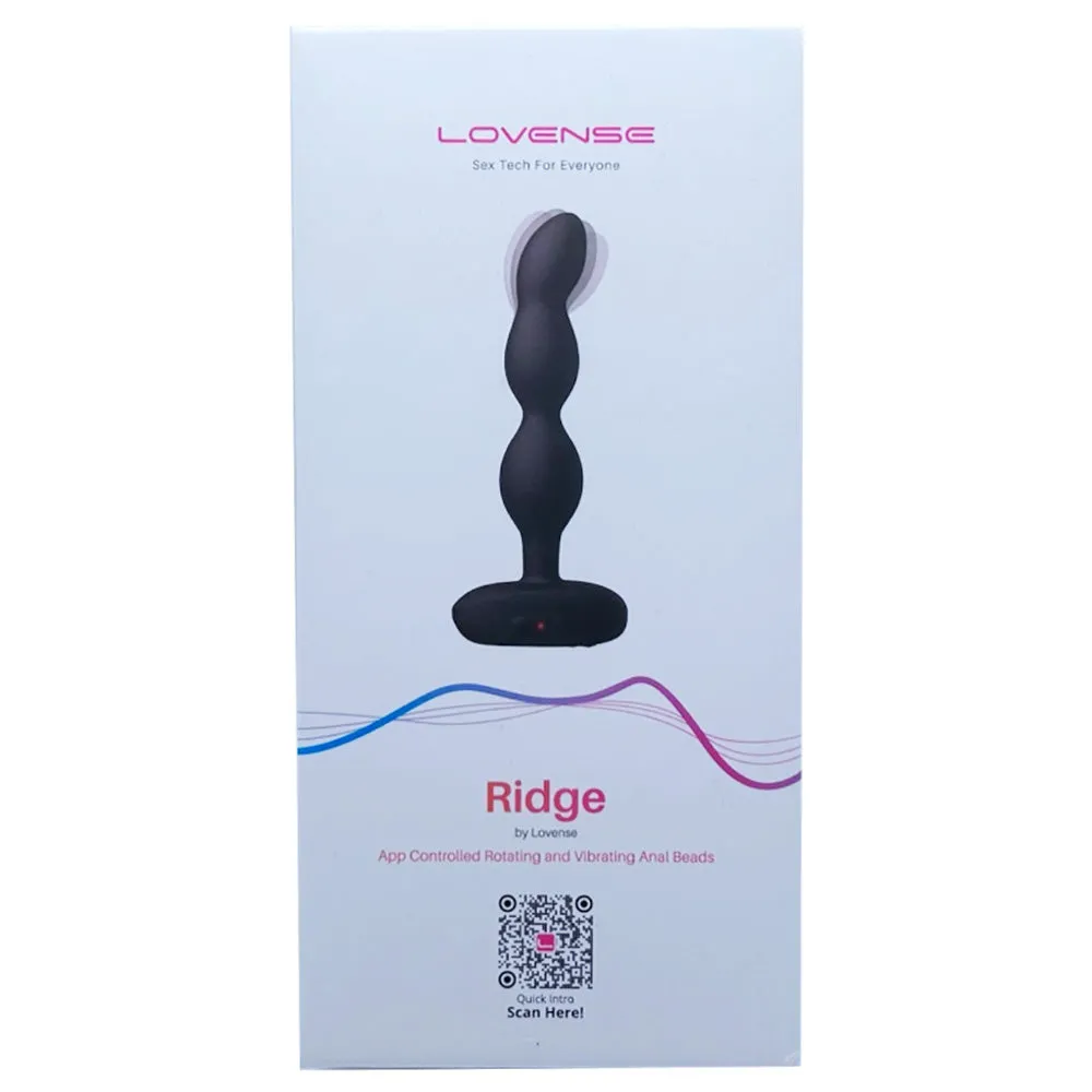 Lovense Ridge Bluetooth Rotating Vibrating Anal Beads