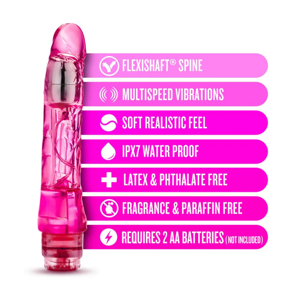 Mambo Vibe Curved 9" Waterproof Multispeed Vibrator