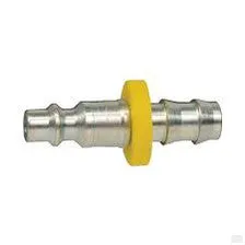 Max-Flow 1/4'' Industrial Plugs with 3/8'' Push on Barb (2pcs)