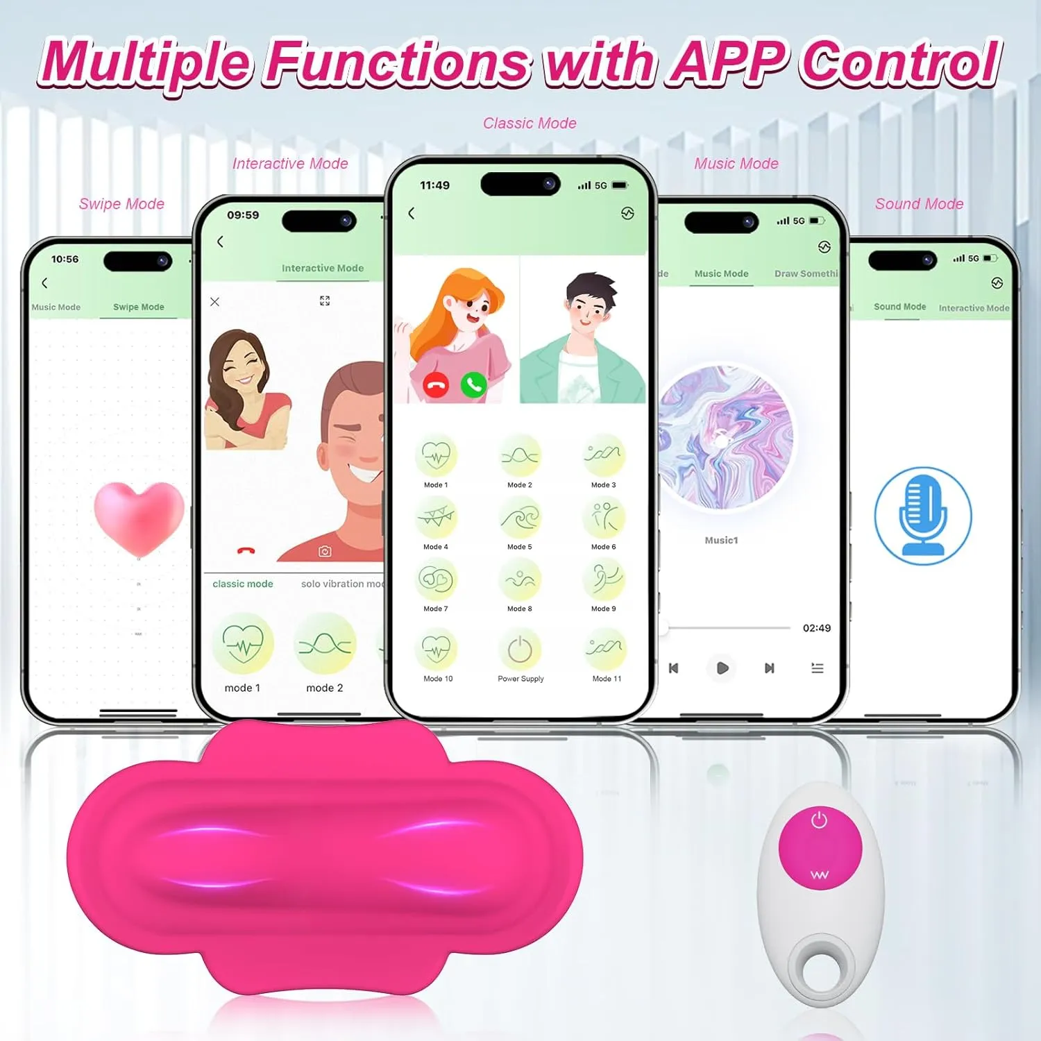 Moxie   App and Remote Controlled Wearable Clitoral Panty Vibrator #Public #Car Sex #Female Masturbation