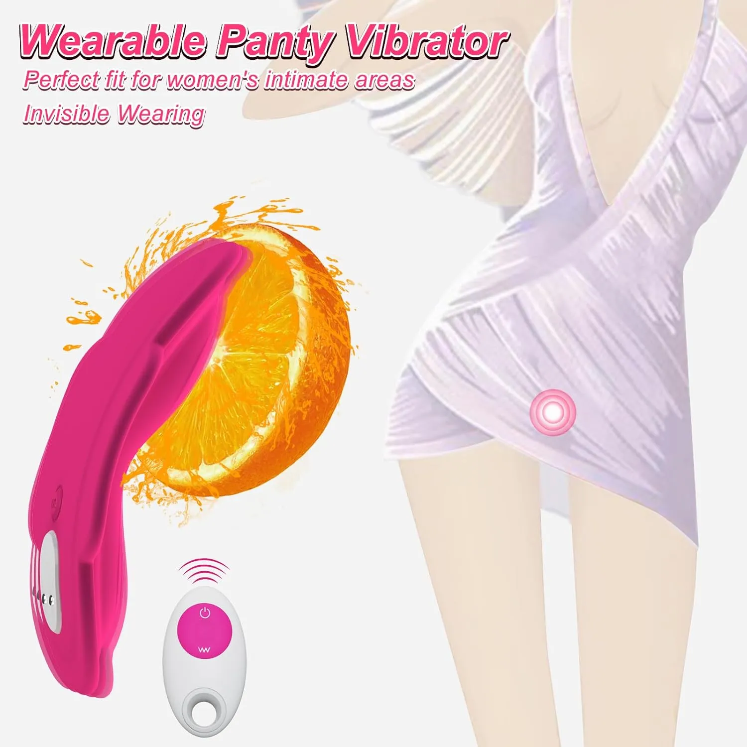 Moxie   App and Remote Controlled Wearable Clitoral Panty Vibrator #Public #Car Sex #Female Masturbation