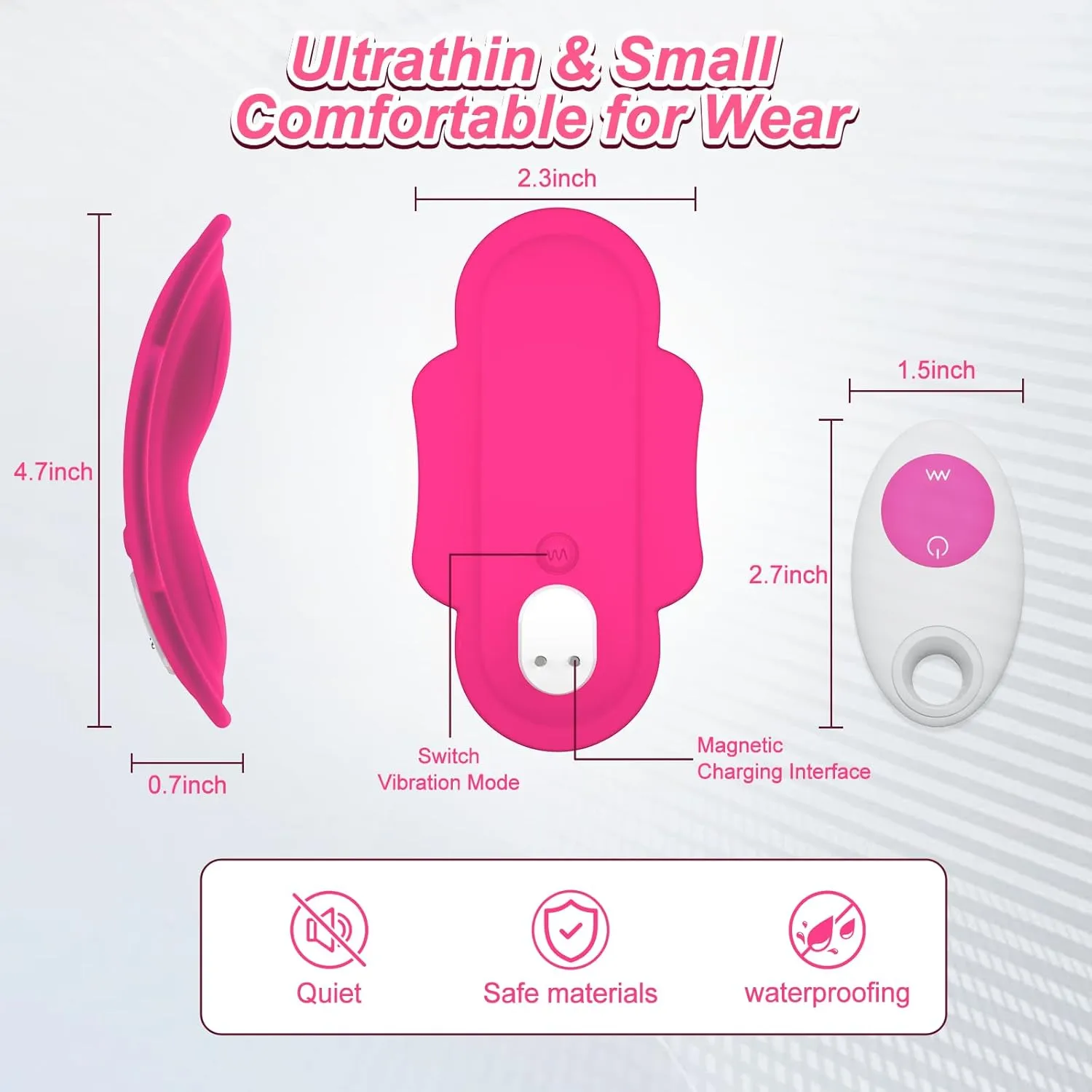 Moxie   App and Remote Controlled Wearable Clitoral Panty Vibrator #Public #Car Sex #Female Masturbation