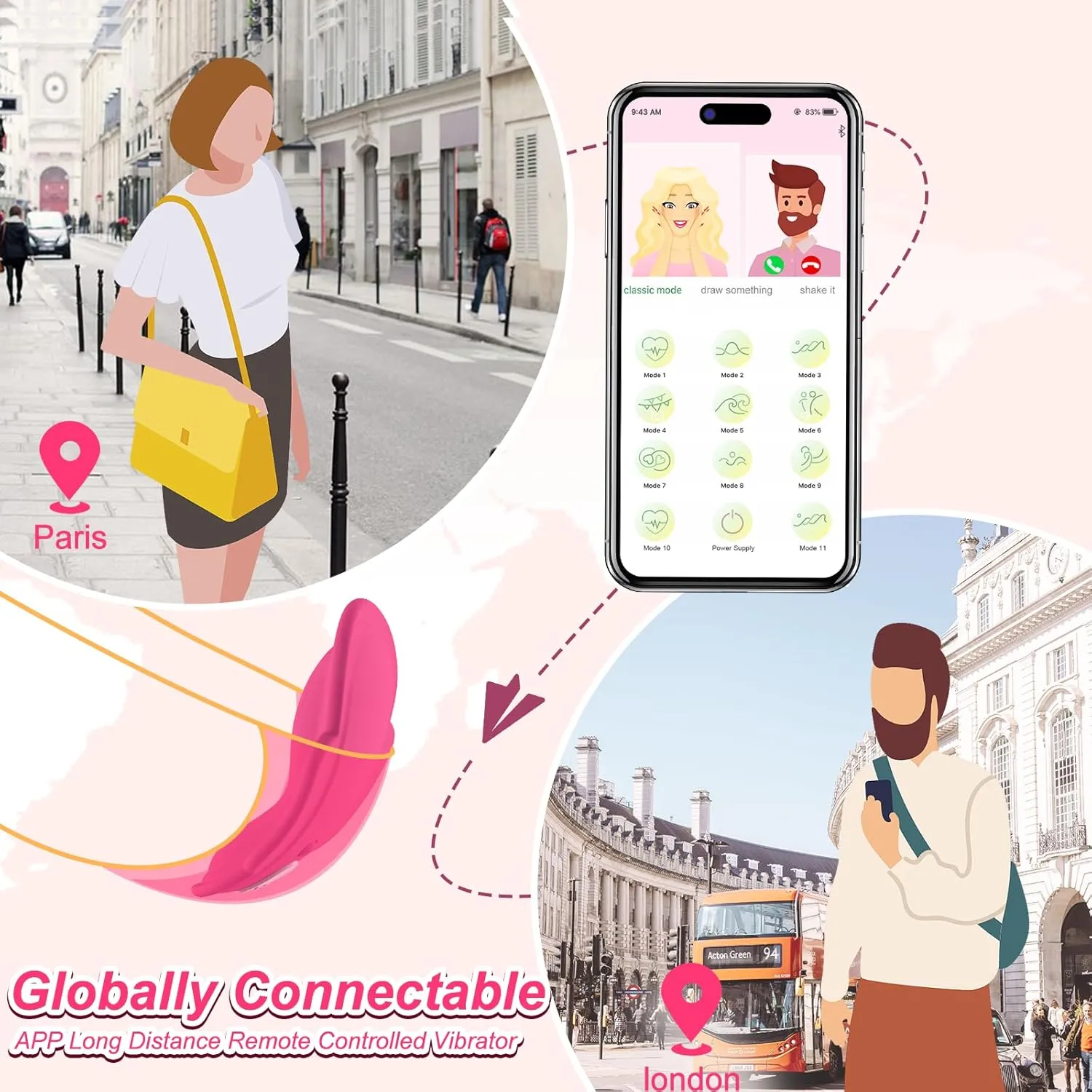 Moxie   App and Remote Controlled Wearable Clitoral Panty Vibrator #Public #Car Sex #Female Masturbation