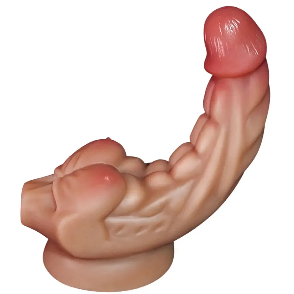 Muscle Man Silicone Real Feel Dildo