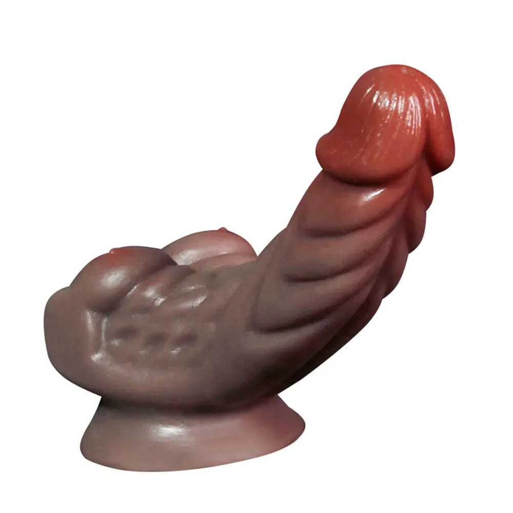 Muscle Man Silicone Real Feel Dildo