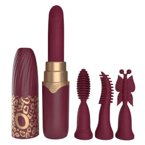 My Secret Screaming O Premium Lipstick Vibrator & Attachments