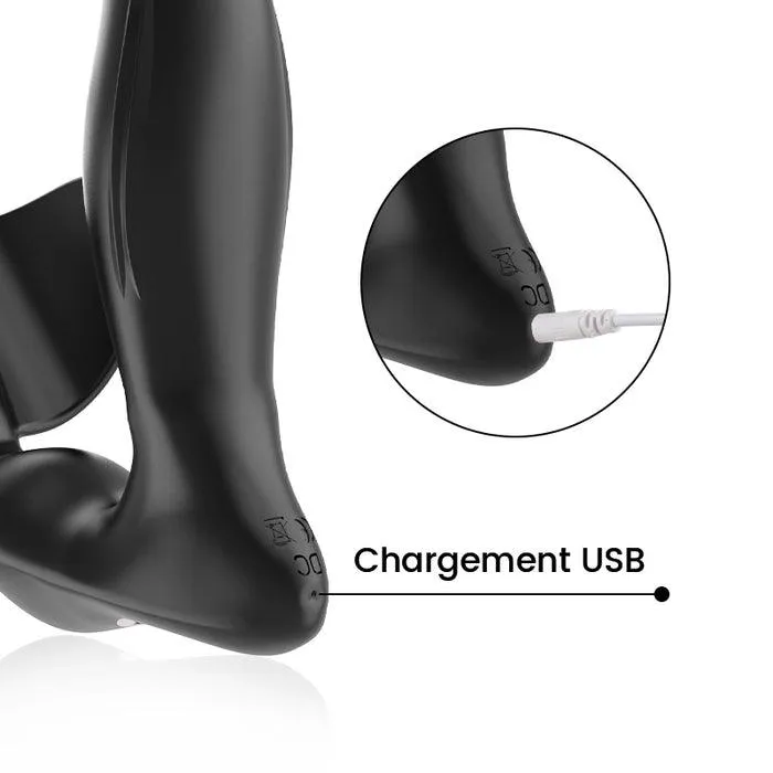 NOAH 10 Vibrating Heating Ergonomic Prostate Massager