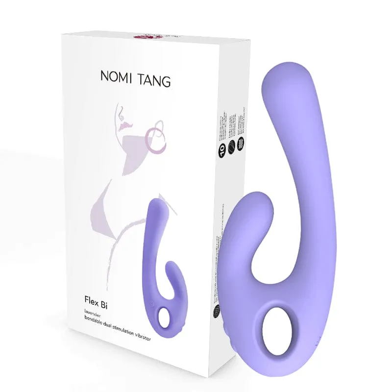 Nomi Tang - Flex Bi Bendable Dual Stimulator Rabbit Vibrator