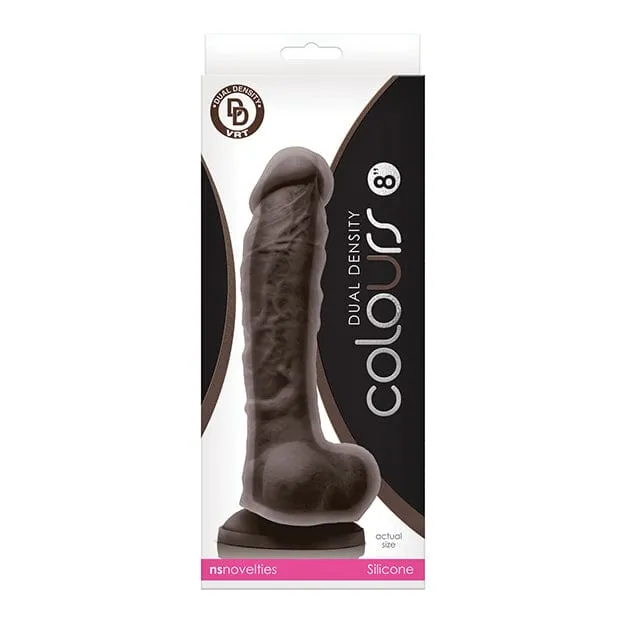 NS Novelties - Colours Dual Density Silicone Realistic Dildo with Balls