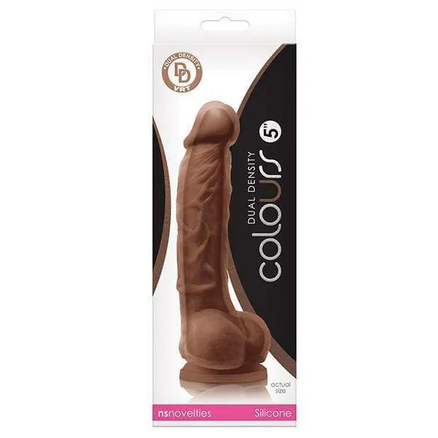 NS Novelties - Colours Dual Density Silicone Realistic Dildo with Balls