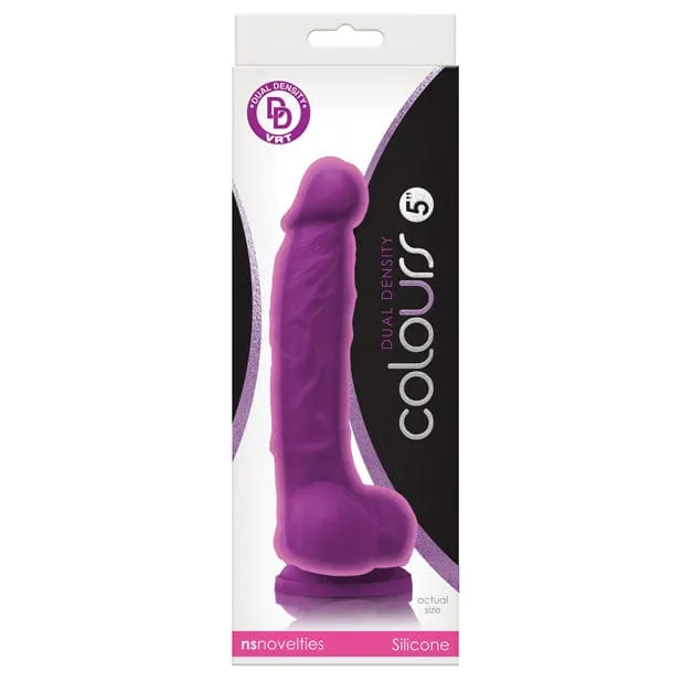NS Novelties - Colours Dual Density Silicone Realistic Dildo with Balls