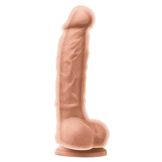 NS Novelties - Colours Dual Density Silicone Realistic Dildo with Balls
