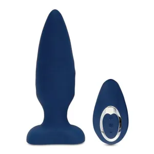 Nu Sensuelle - Andii Vertical Roller Motion Vibrating Butt Plug (Navy)
