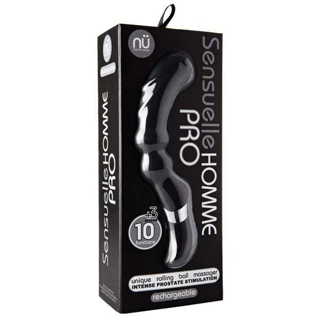Nu Sensuelle - Homme Rechargeable Prostate Massager (Black)