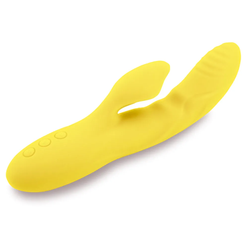 Nubii Kiah Warming Ridged Silicone Rabbit Vibrator