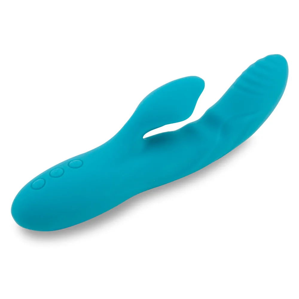 Nubii Kiah Warming Ridged Silicone Rabbit Vibrator