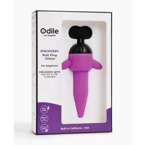 Odile - Discovery Tapered Butt Plug Dilator (Purple)