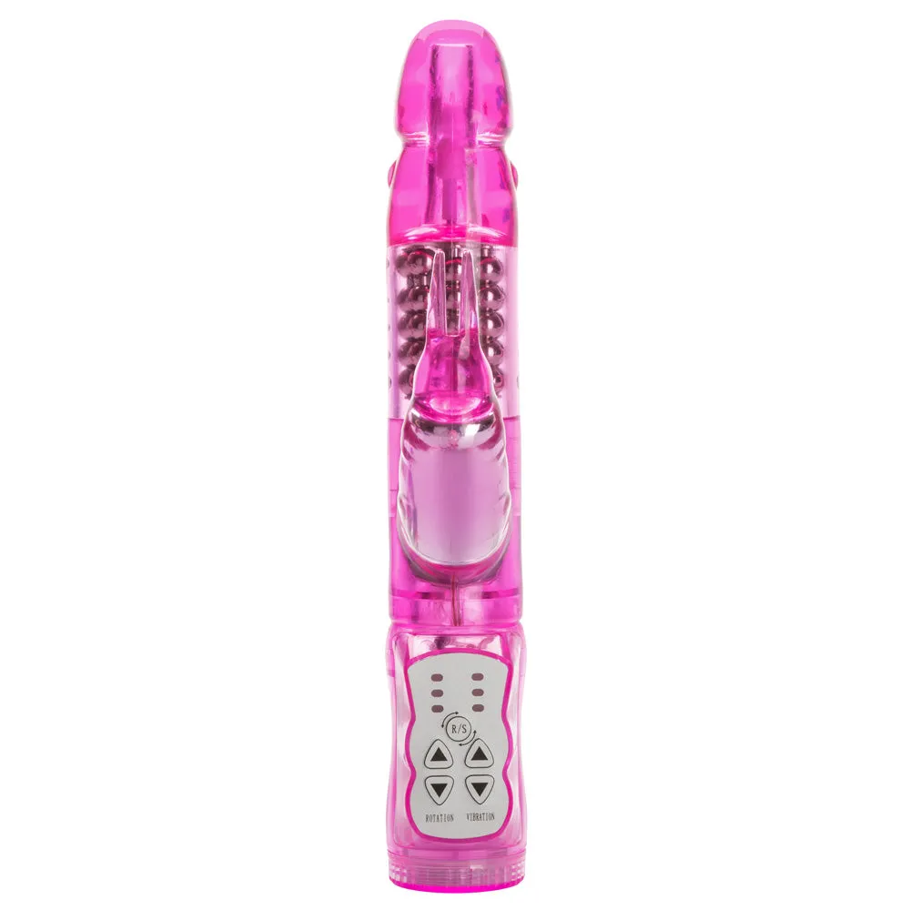 Original Waterproof Jack Rabbit With 5 Rows of Rotating Beads