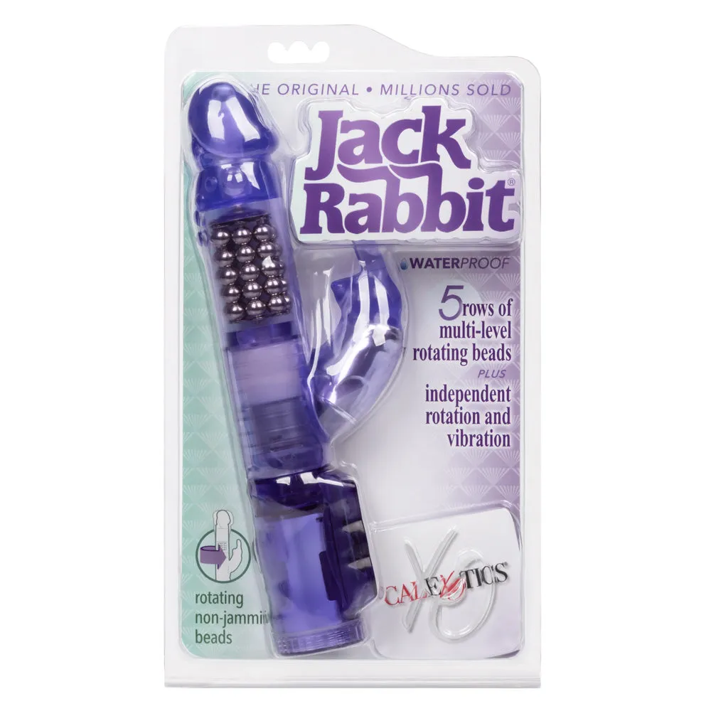 Original Waterproof Jack Rabbit With 5 Rows of Rotating Beads