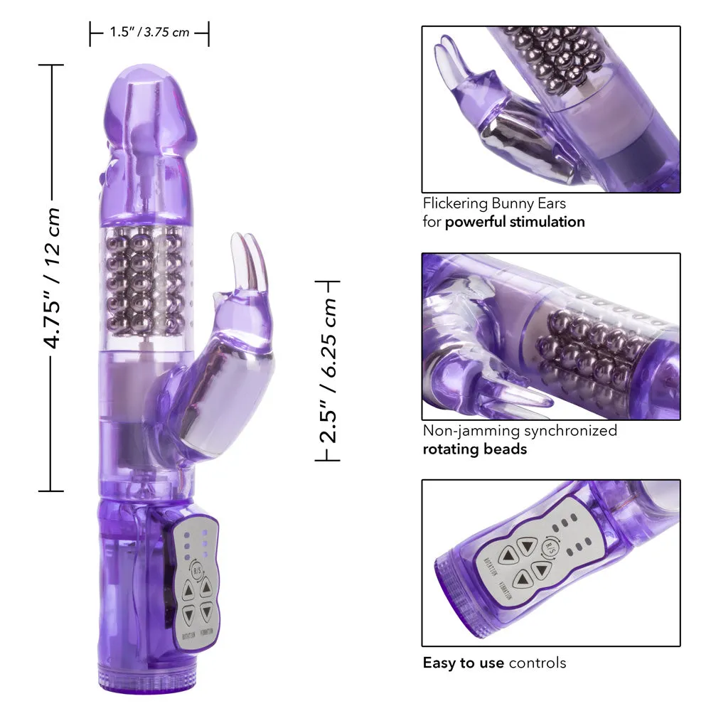 Original Waterproof Jack Rabbit With 5 Rows of Rotating Beads